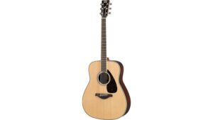 solid top acoustic guitar