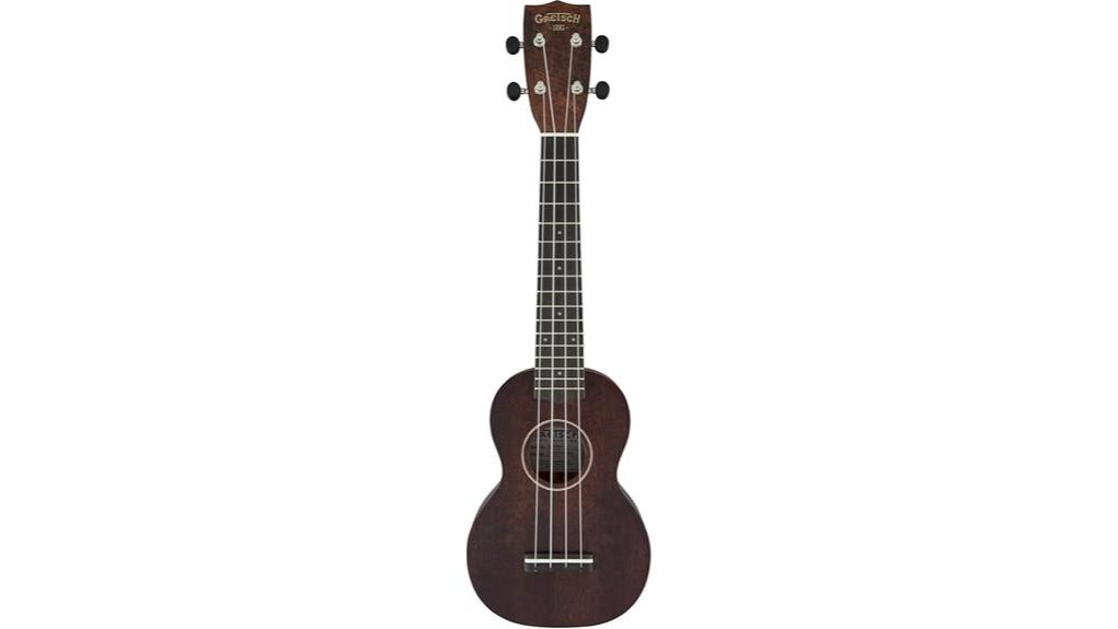 soprano long neck ukulele
