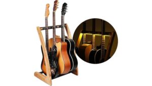 sturdy multiple guitar rack