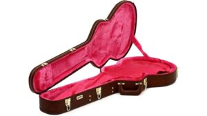 sturdy wood guitar case