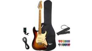 sunburst electric guitar kit