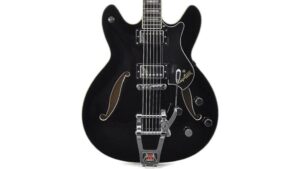 swedish semi hollowbody with tremolo