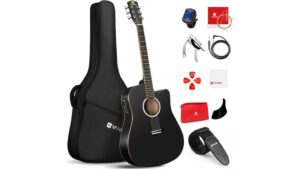 vangoa acoustic electric guitar