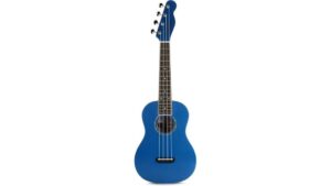 vibrant concert sized ukulele