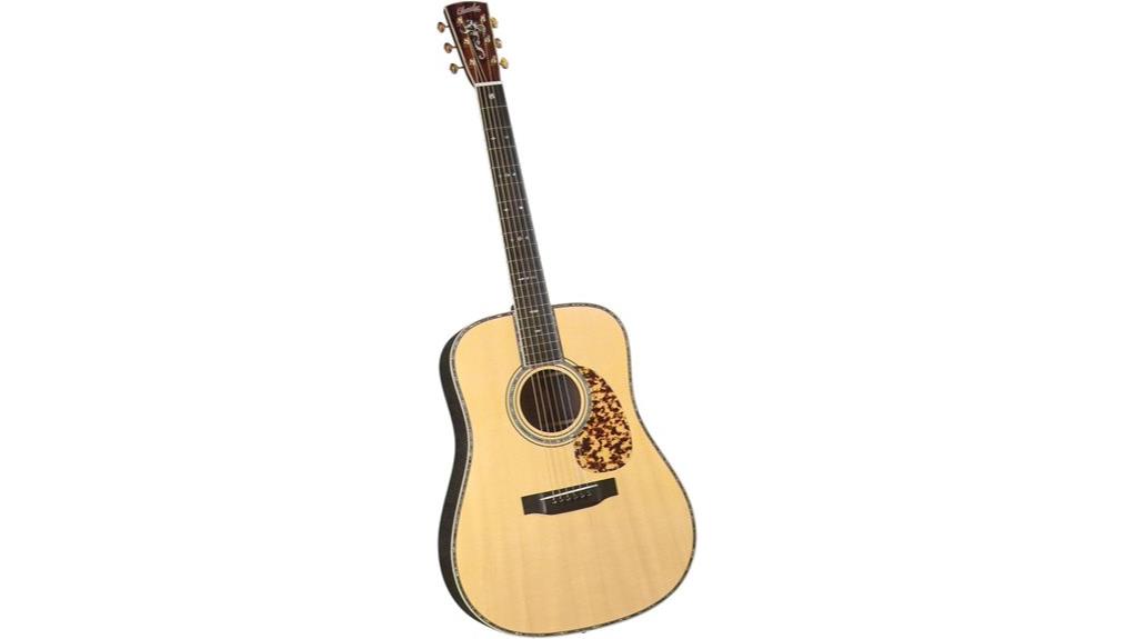 vintage style dreadnought guitar