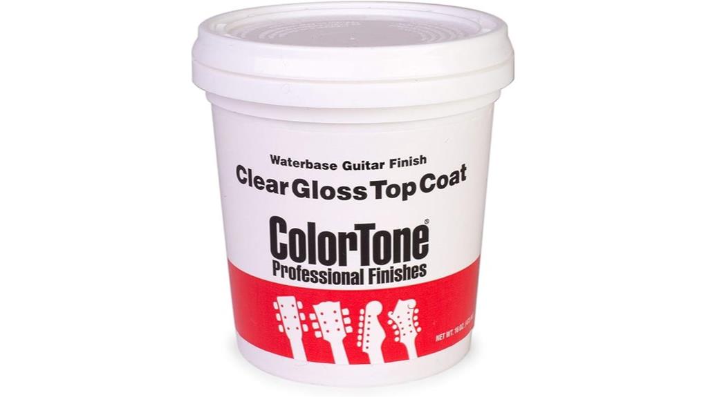 waterbased guitar finish review